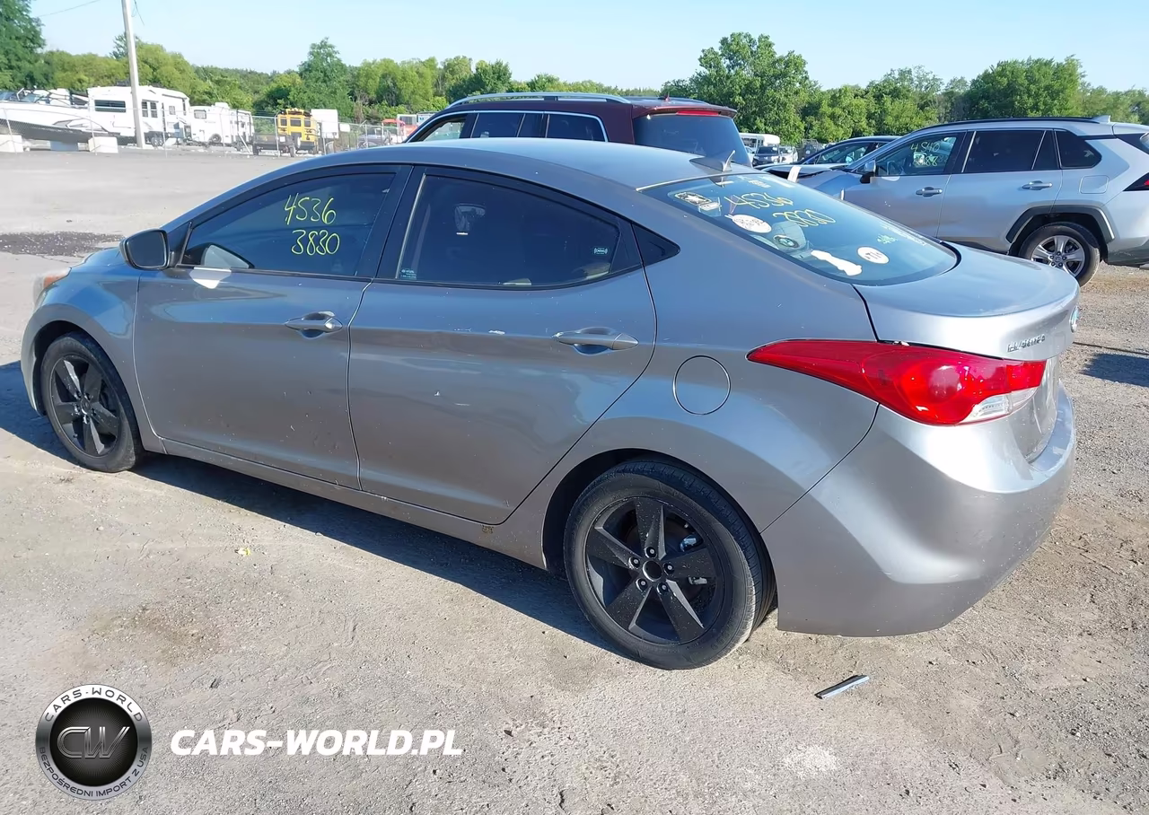 2012 Hyundai Elantra Gls (Ulsan Plant) VIN:KMHDH4AE7CU233930 - 3