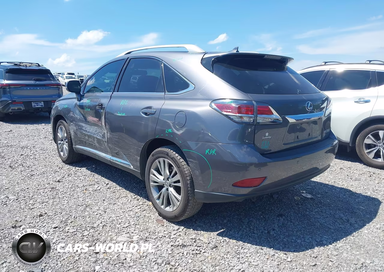 2013 Lexus Rx 350 VIN:2T2ZK1BAXDC102863 - 3