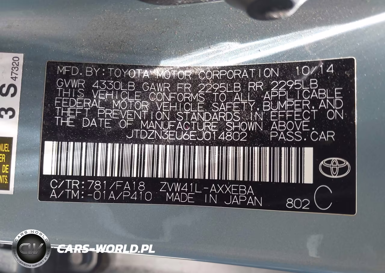 2014 Toyota Prius V Three VIN:JTDZN3EU6EJ014802 - 9
