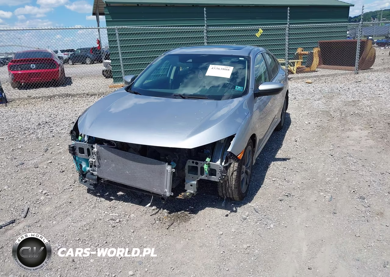 2019 Honda Civic Ex-L VIN:19XFC1F76KE001787 - 2