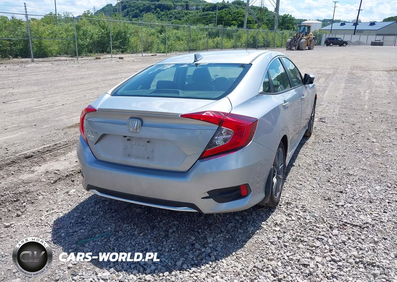 2019 Honda Civic Ex-L VIN:19XFC1F76KE001787 - 4