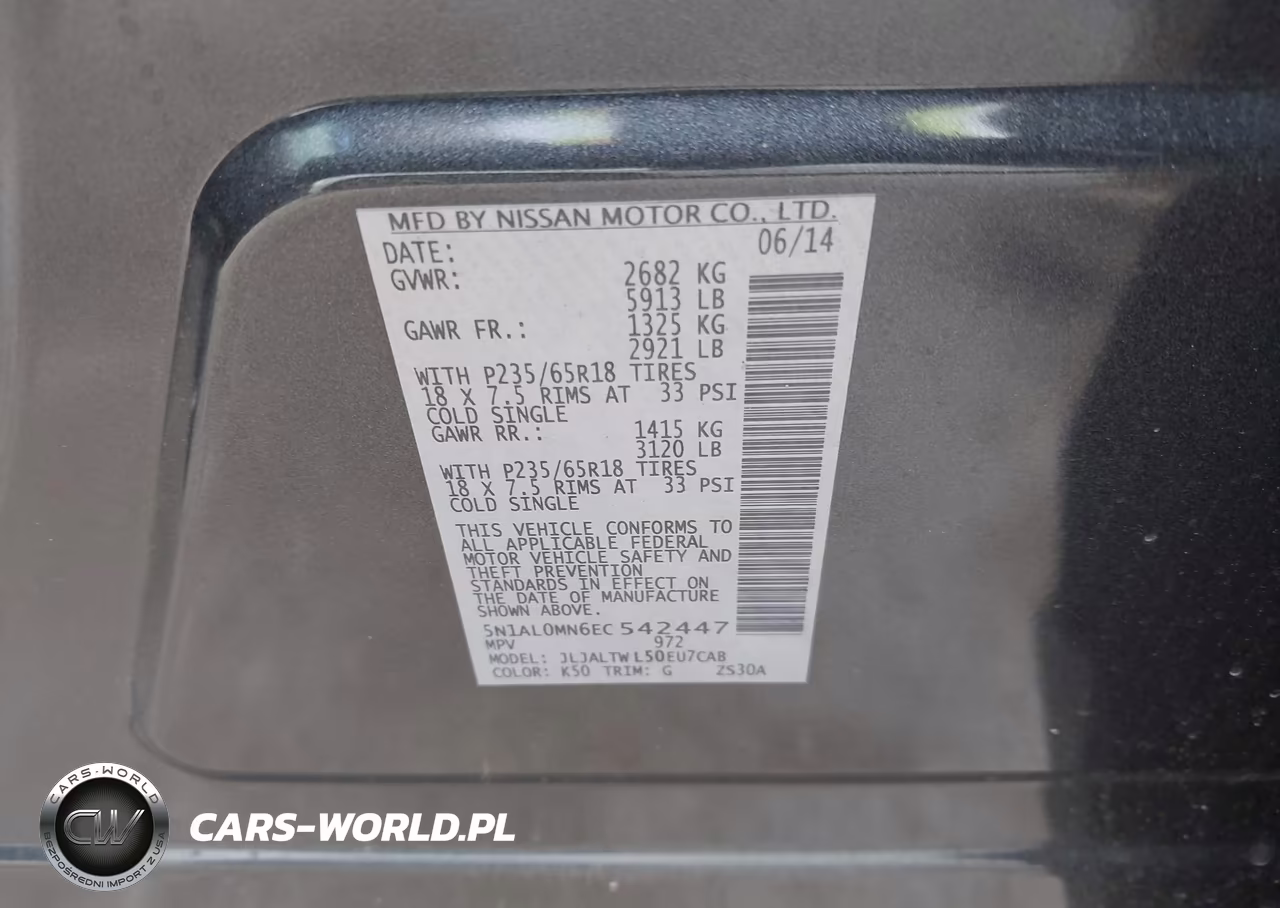 2014 Infiniti Qx60 VIN:5N1AL0MN6EC542447 - 9
