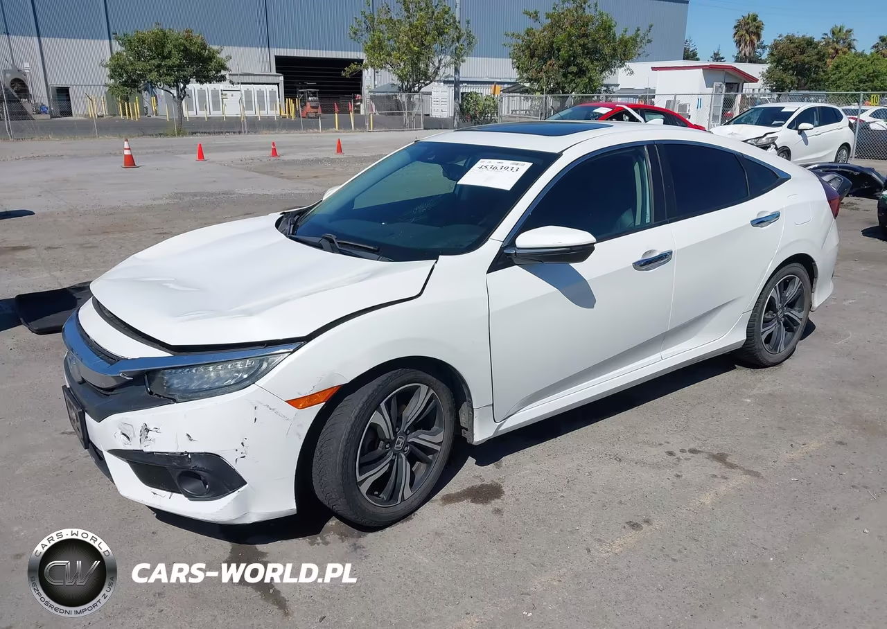 2016 Honda Civic Touring VIN:19XFC1F98GE213499 - 2