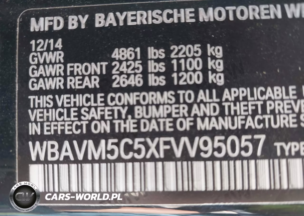 2015 BMW X1 xDrive35I VIN:WBAVM5C5XFVV95057 - 9