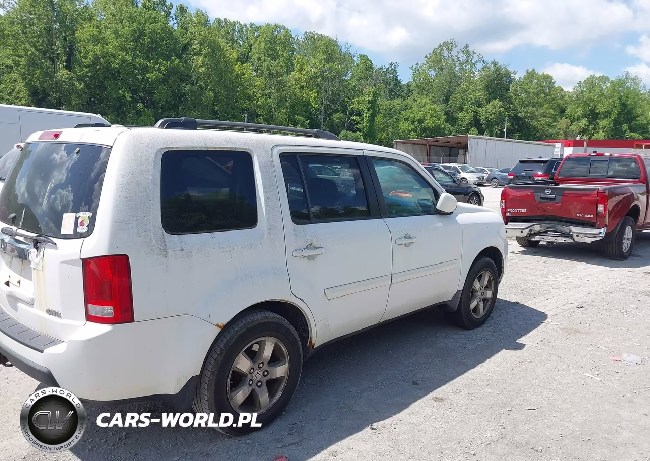 2009 Honda Pilot Ex-L VIN:5FNYF48549B055686 - 4