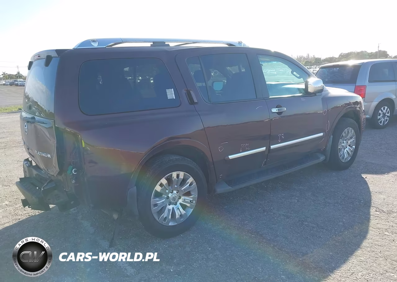 2015 Nissan Armada Platinum-Sl-Sv VIN:5N1AA0NEXFN620657 - 4