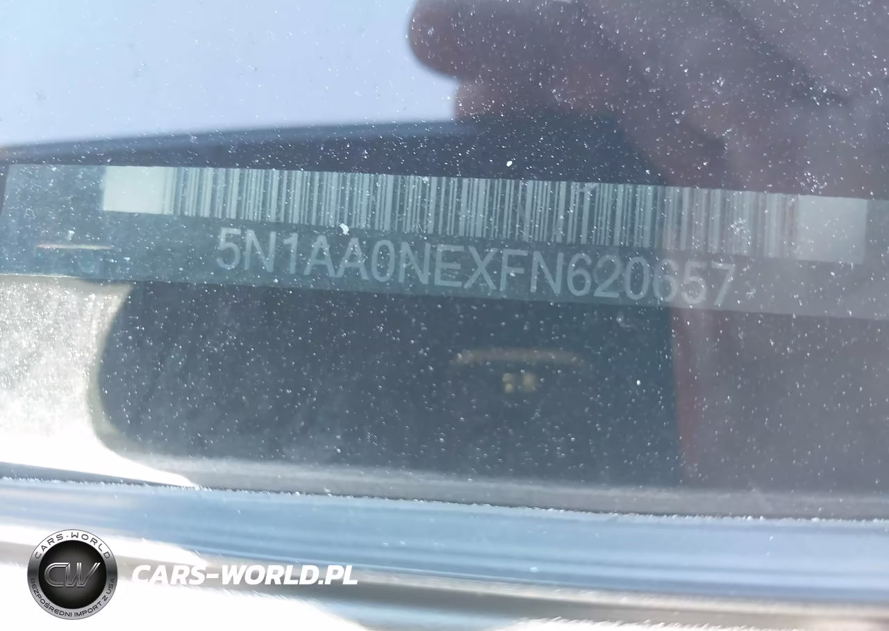 2015 Nissan Armada Platinum-Sl-Sv VIN:5N1AA0NEXFN620657 - 9