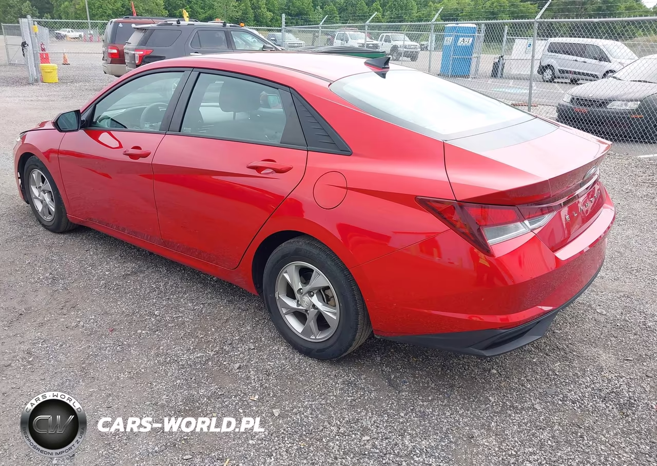 2021 Hyundai Elantra Se VIN:5NPLL4AG4MH049279 - 3