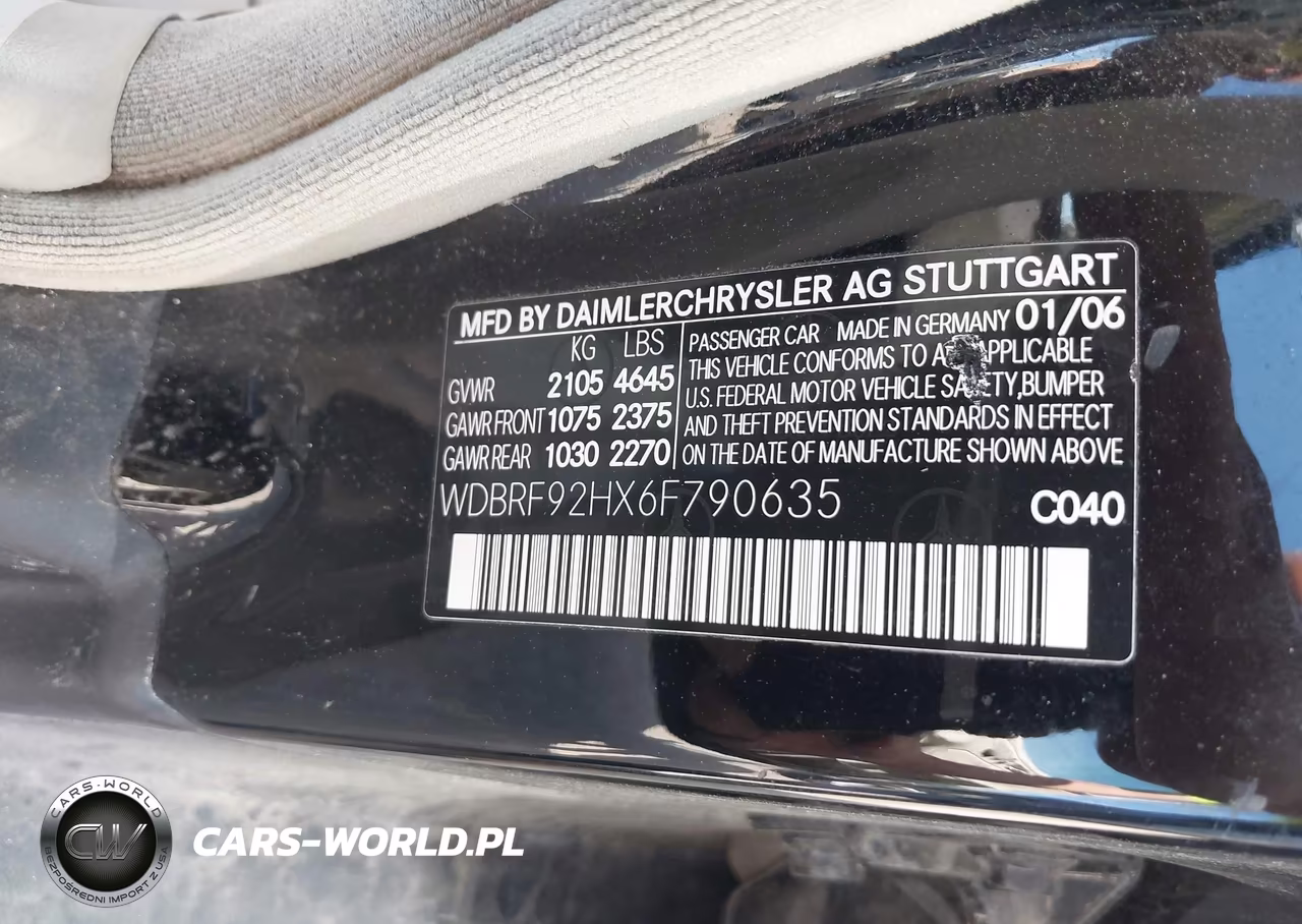 2006 Mercedes-Benz C 280 Luxury 4Matic VIN:WDBRF92HX6F790635 - 9