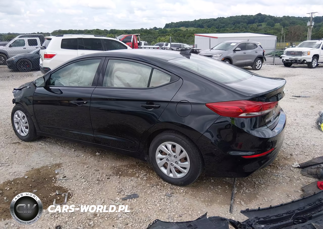 2017 Hyundai Elantra Se VIN:5NPD74LF2HH113676 - 3