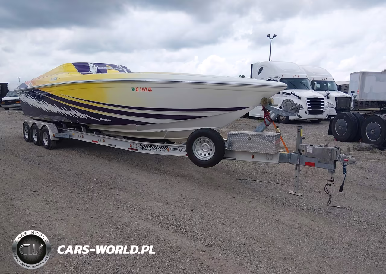 2007 Sunsation 32Ft Boat W- Trlr