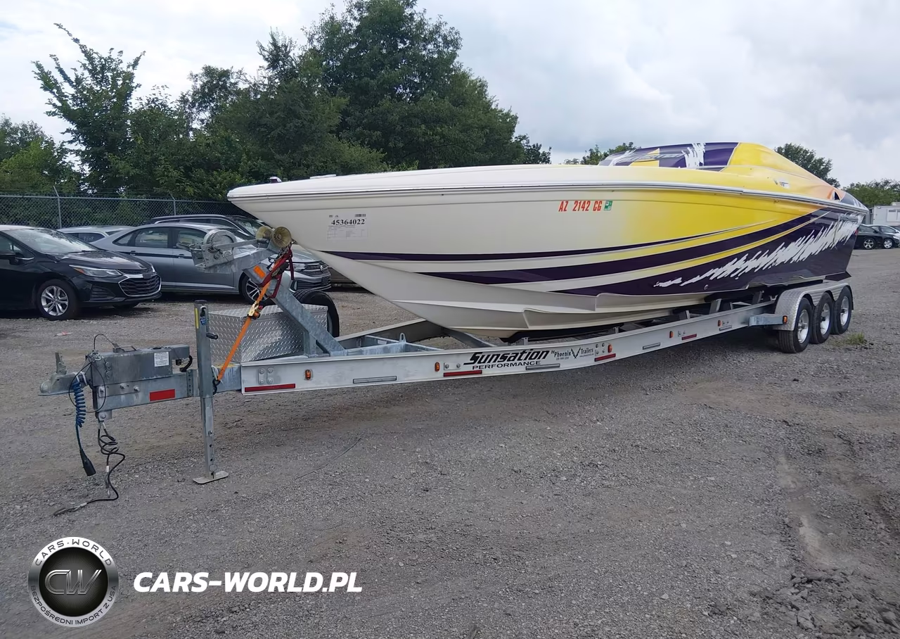2007 Sunsation 32Ft Boat W- Trlr VIN:SP33S285G607 - 2