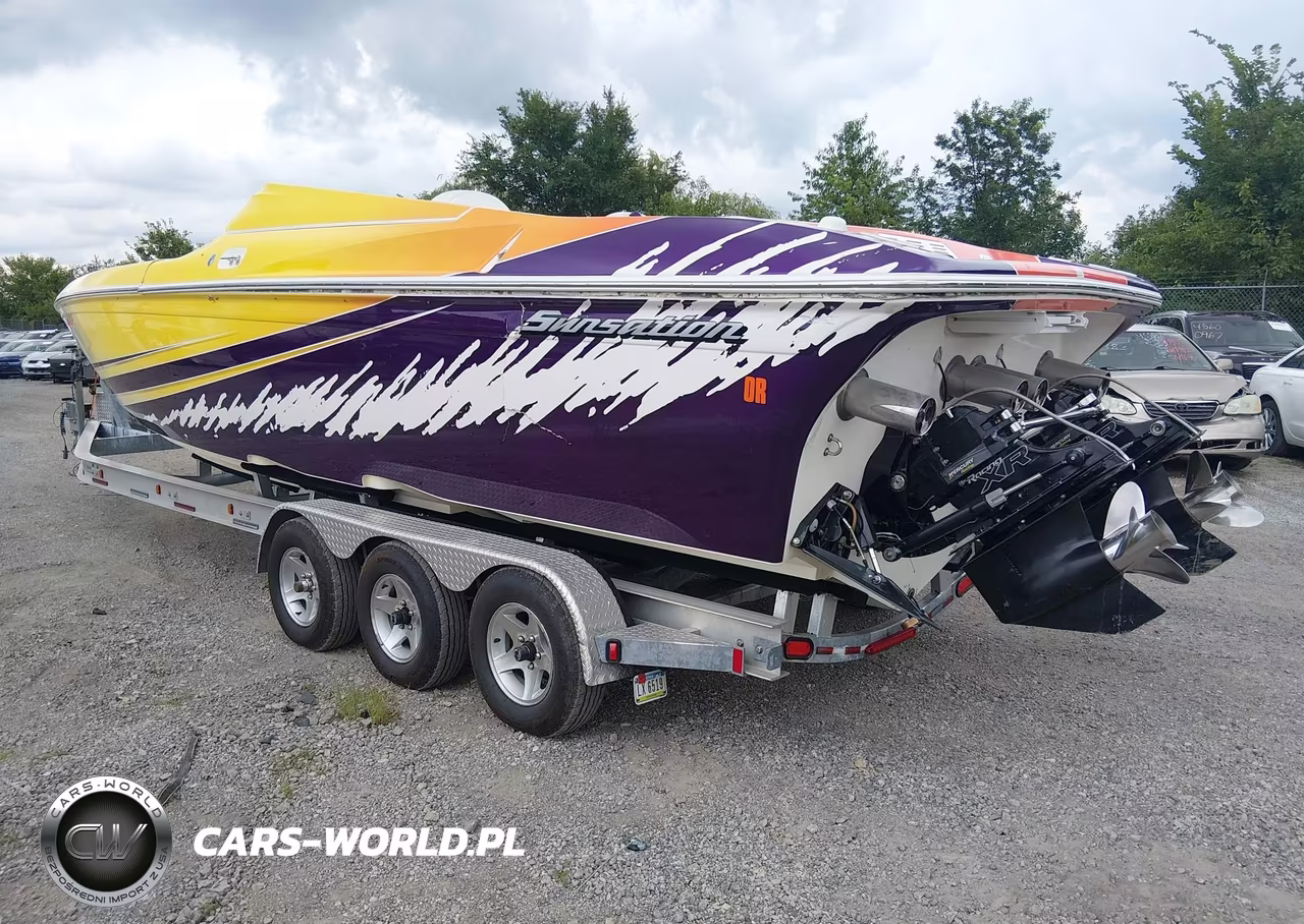 2007 Sunsation 32Ft Boat W- Trlr VIN:SP33S285G607 - 3