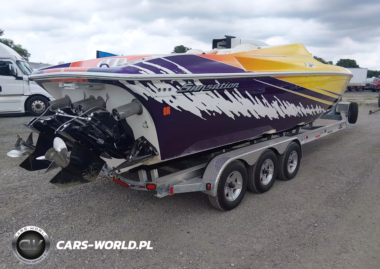 2007 Sunsation 32Ft Boat W- Trlr VIN:SP33S285G607 - 4