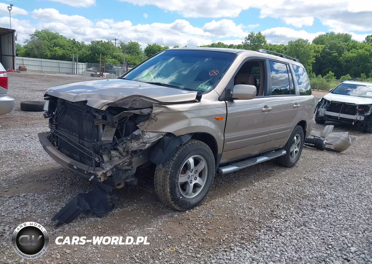 2006 Honda Pilot Ex-L VIN:5FNYF18586B025858 - 2