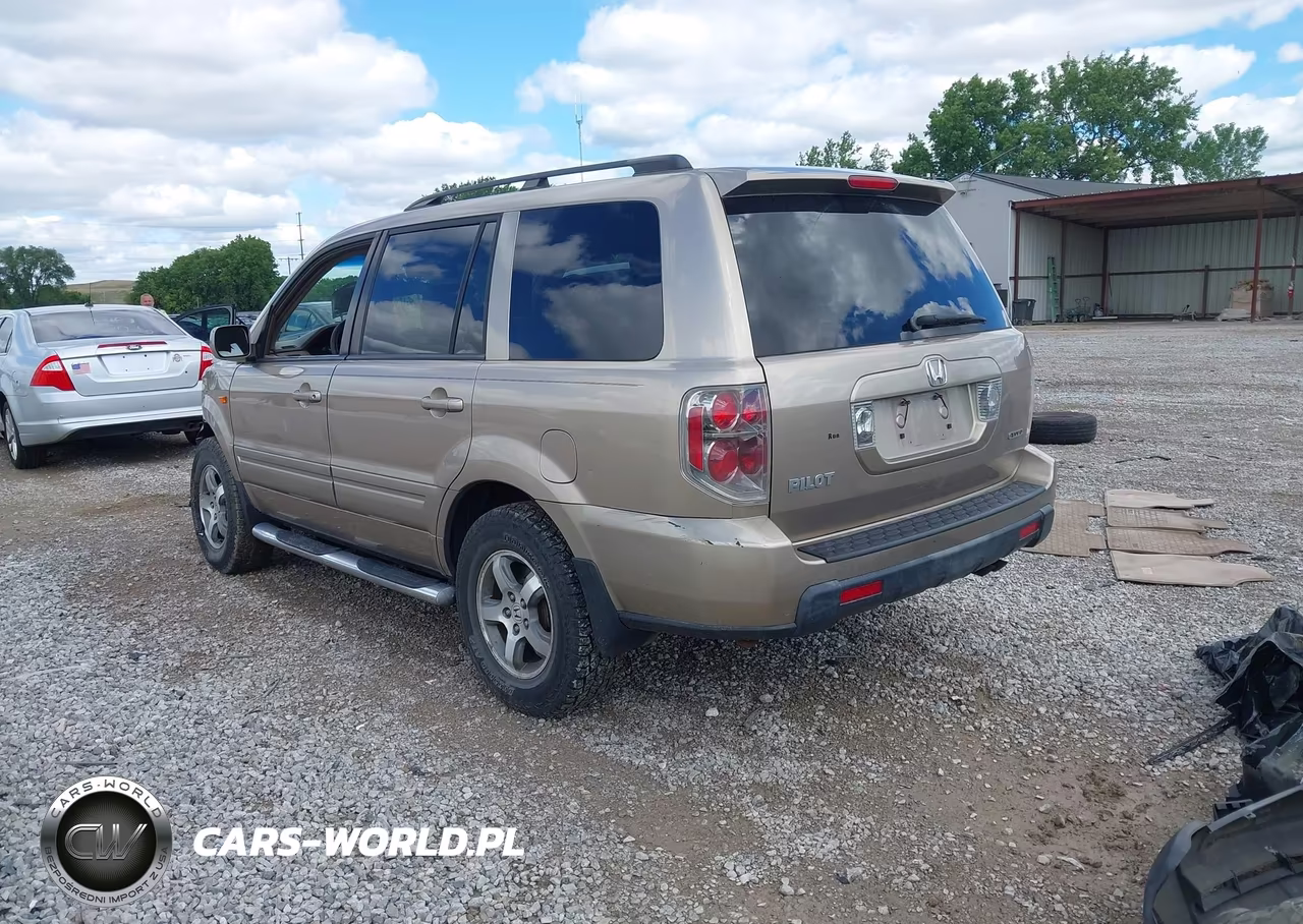 2006 Honda Pilot Ex-L VIN:5FNYF18586B025858 - 3