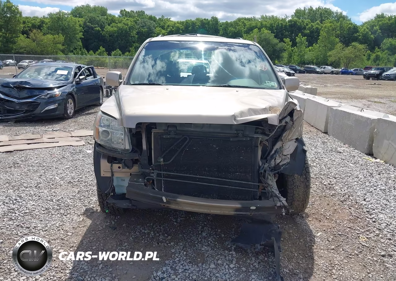 2006 Honda Pilot Ex-L VIN:5FNYF18586B025858 - 6