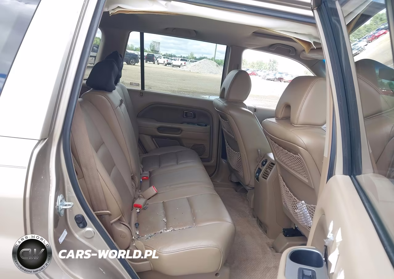 2006 Honda Pilot Ex-L VIN:5FNYF18586B025858 - 8