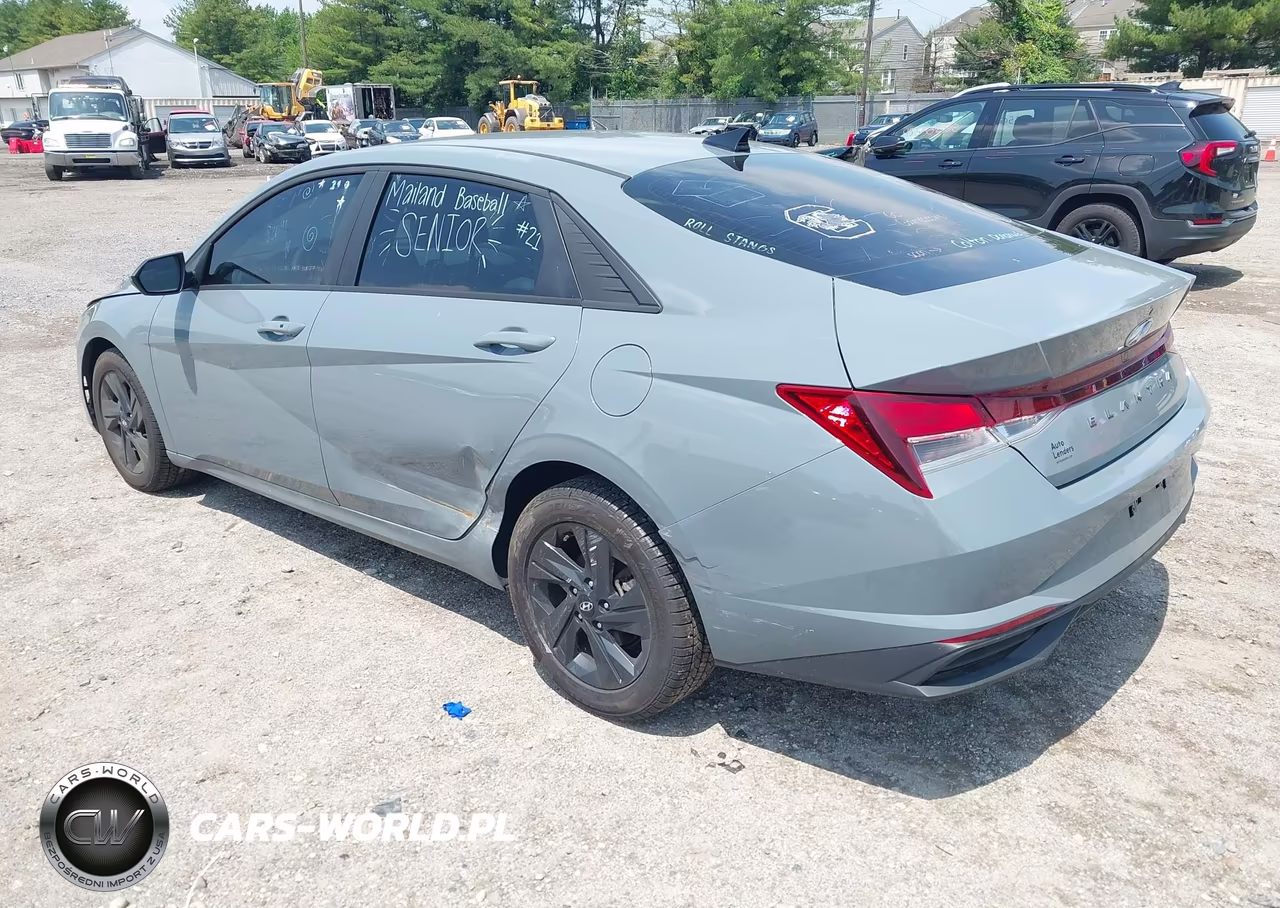 2023 Hyundai Elantra Sel VIN:KMHLM4AG0PU441789 - 3