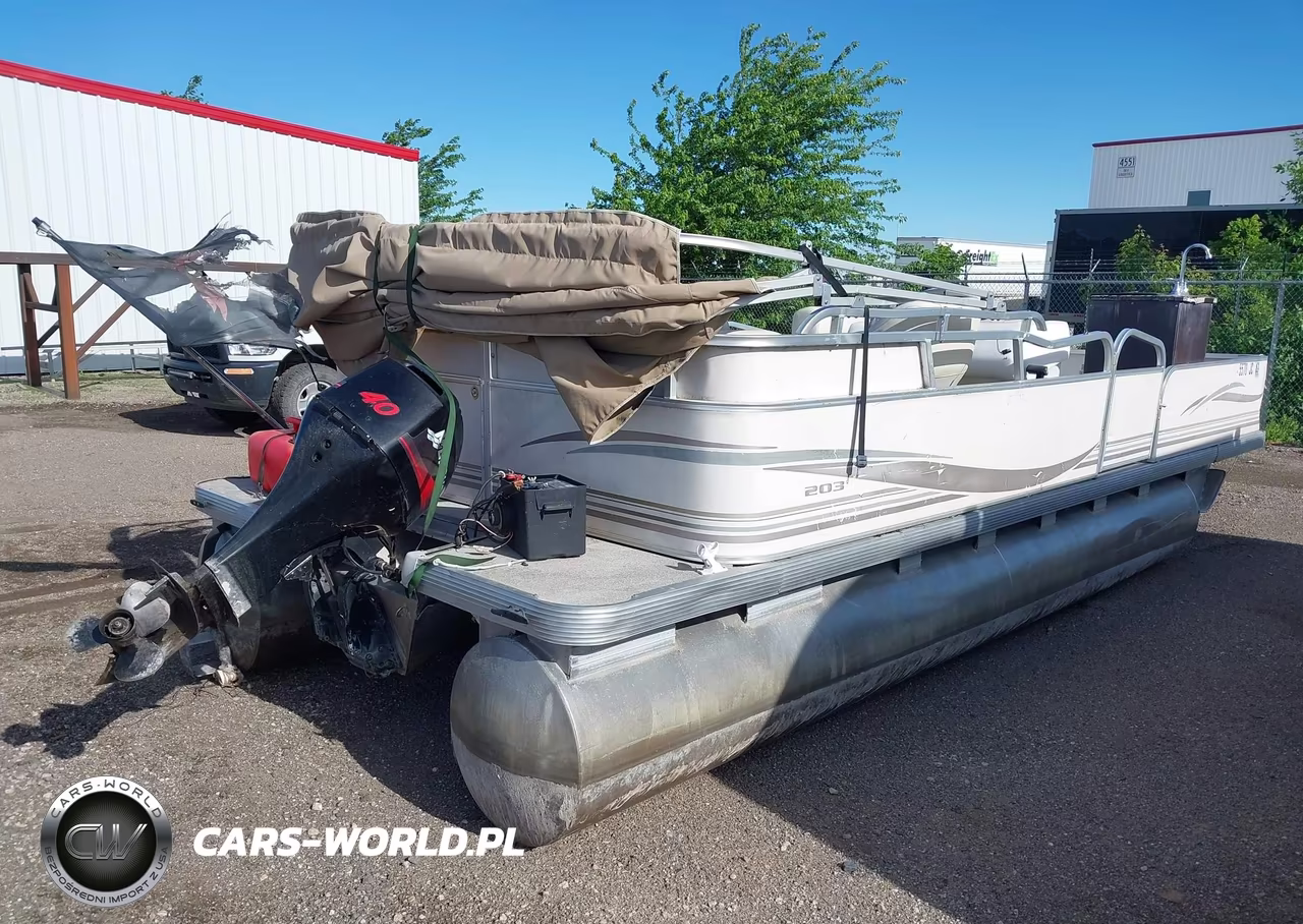 2001 Pontoon 203 VIN:MNX60562L001 - 4