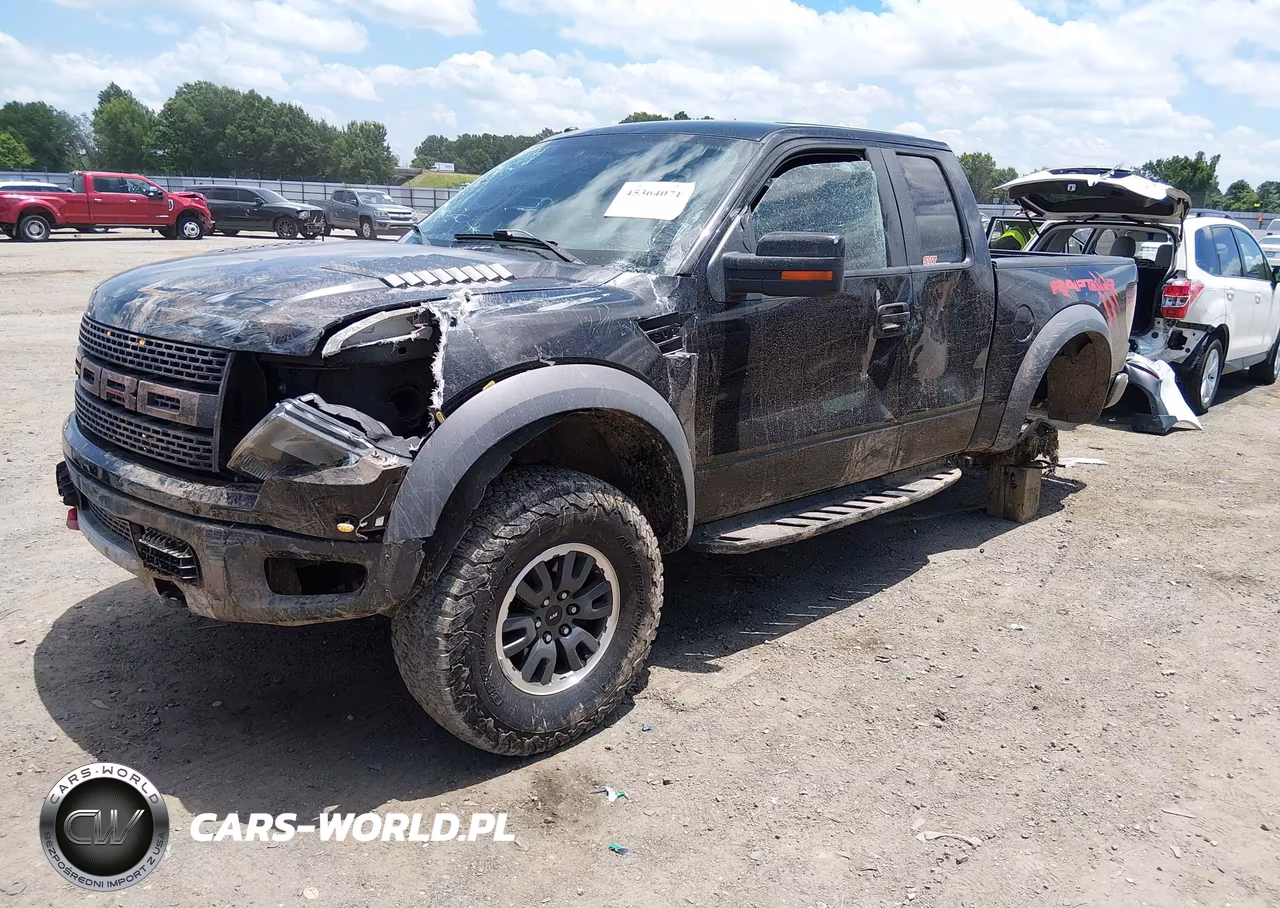 2010 Ford F-150 Svt Raptor VIN:1FTEX1E64AFB77363 - 2