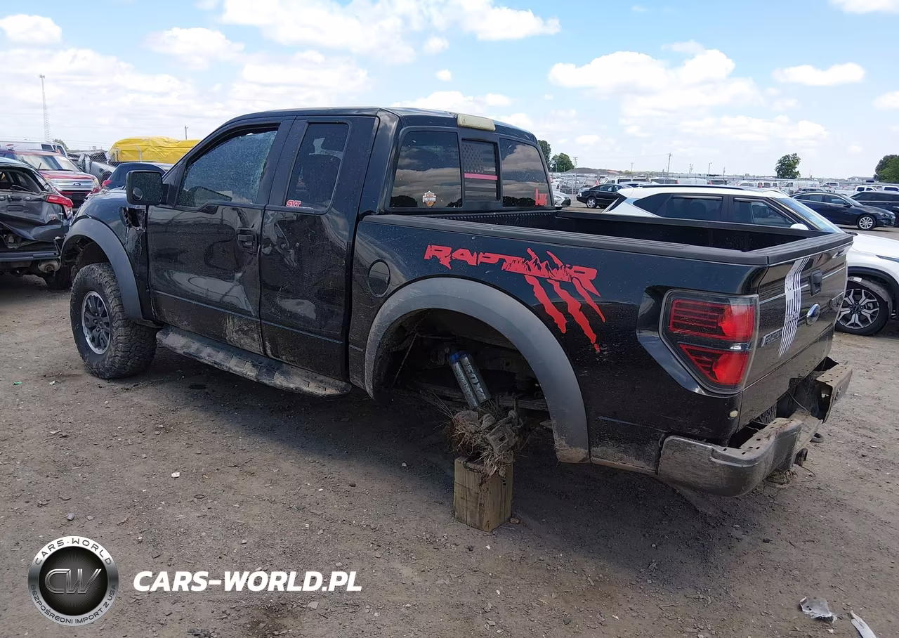 2010 Ford F-150 Svt Raptor VIN:1FTEX1E64AFB77363 - 3