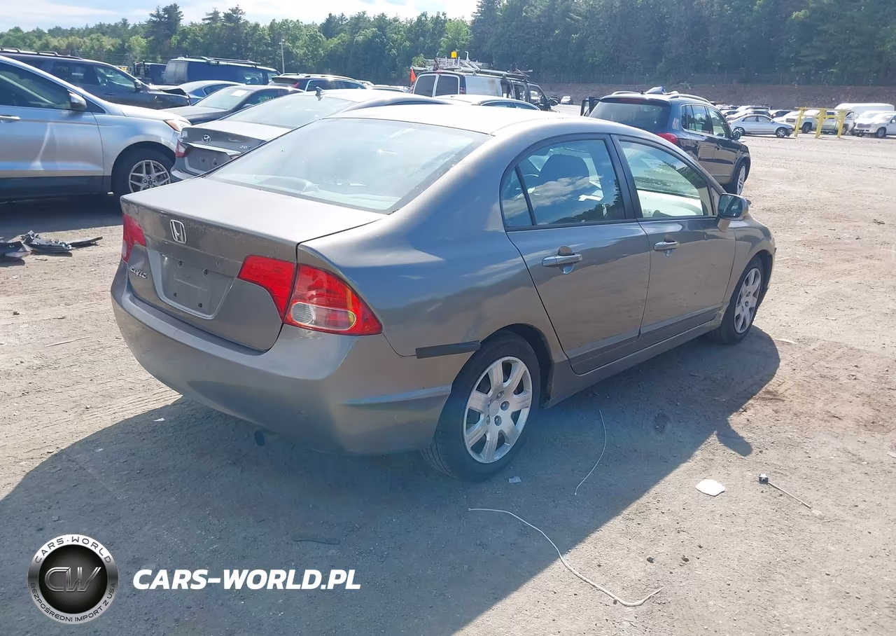 2006 Honda Civic Lx VIN:2HGFA165X6H526643 - 4