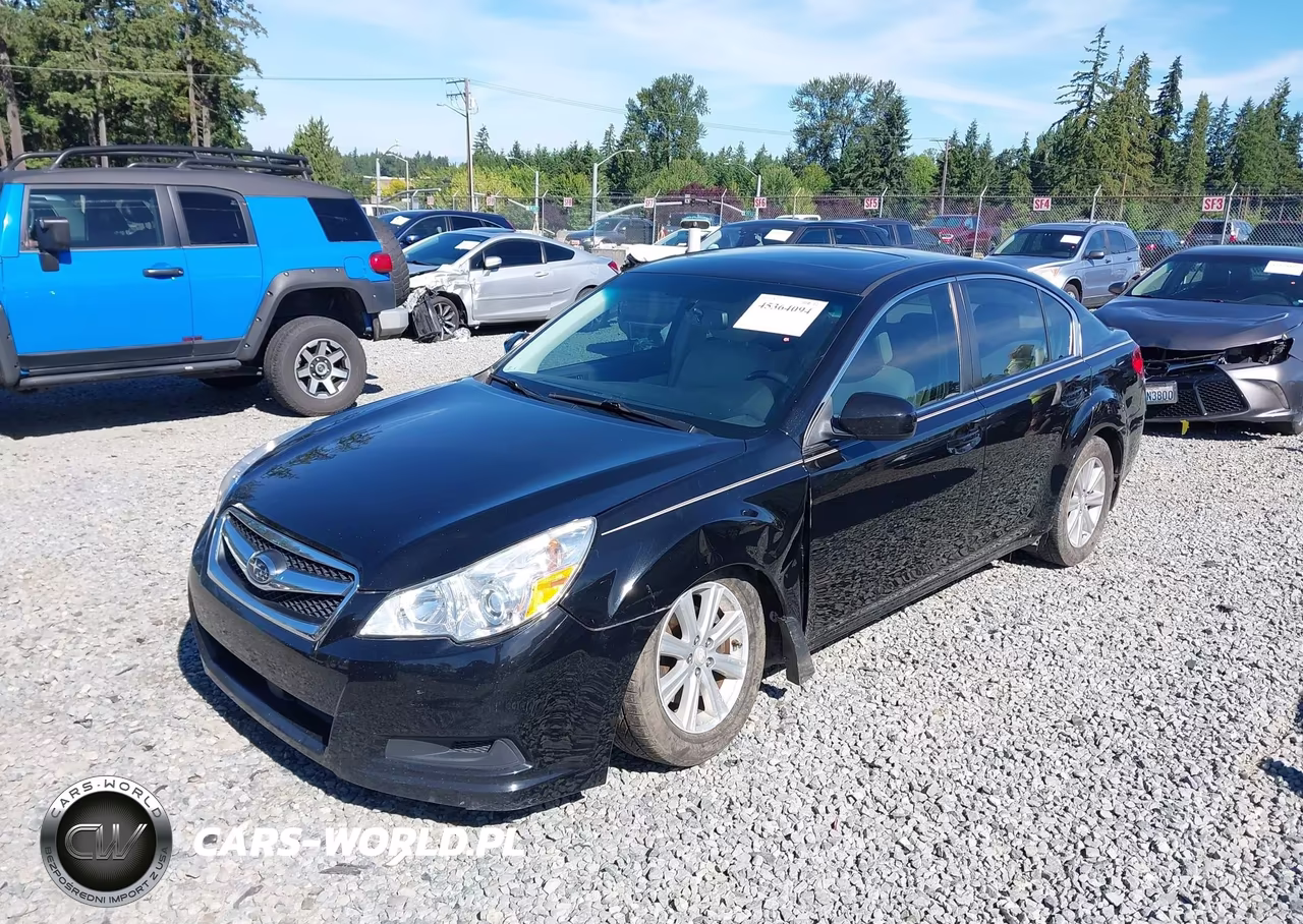 2011 Subaru Legacy 2.5I Premium VIN:4S3BMCG66B3262633 - 2