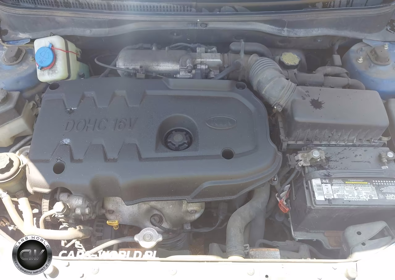 2007 Kia Rio Lx VIN:KNADE123076279289 - 10