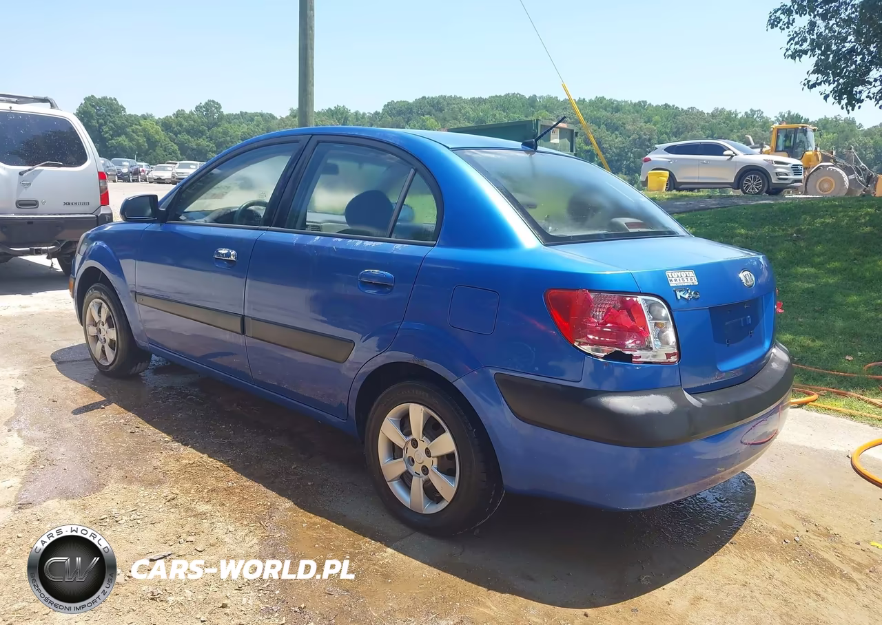 2007 Kia Rio Lx VIN:KNADE123076279289 - 3