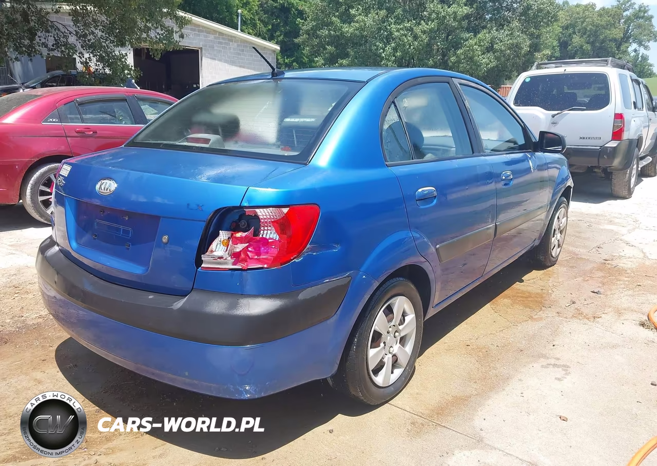 2007 Kia Rio Lx VIN:KNADE123076279289 - 4