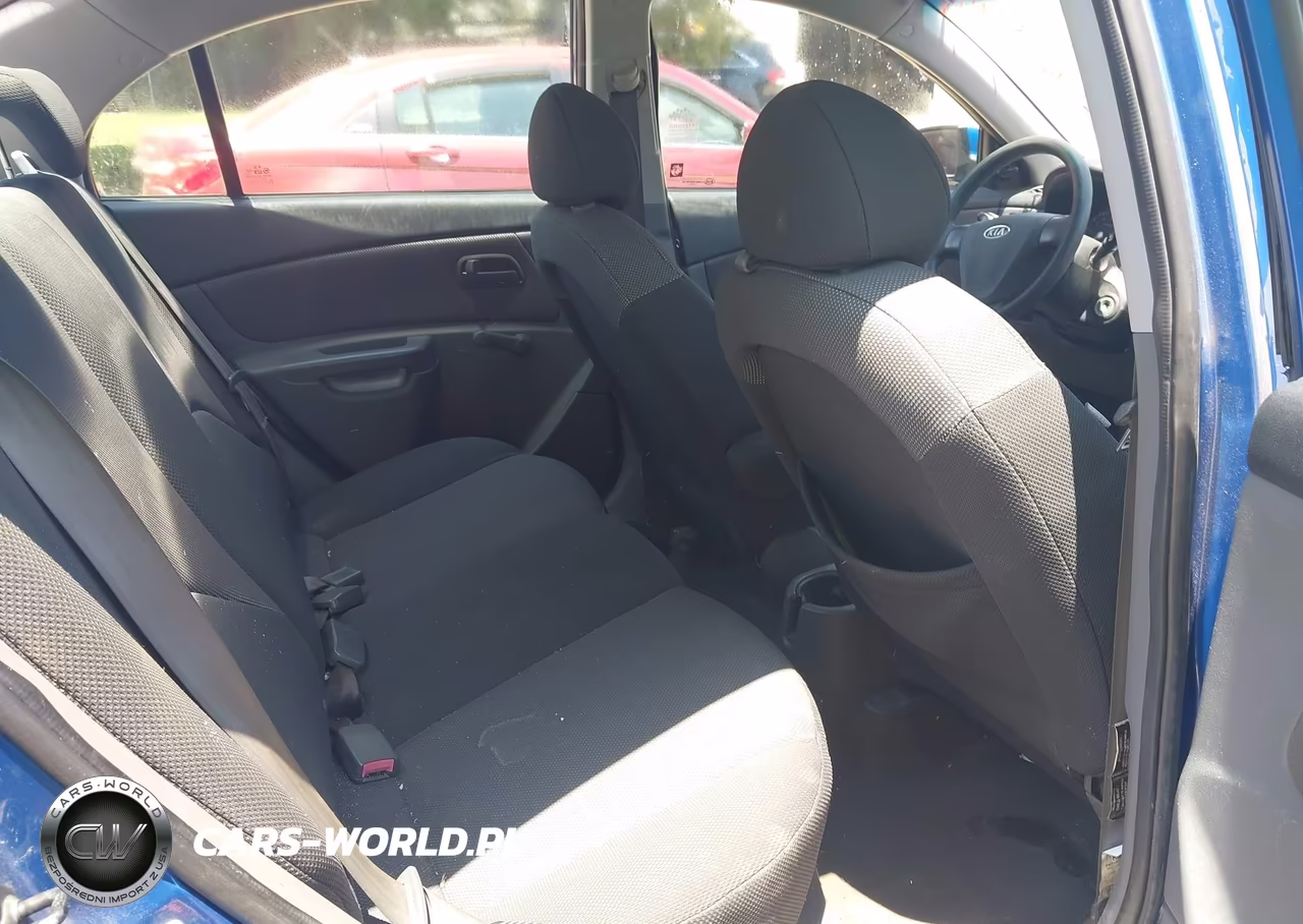 2007 Kia Rio Lx VIN:KNADE123076279289 - 8