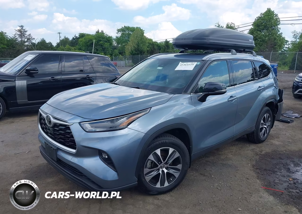2022 Toyota Highlander Xle VIN:5TDGZRBH4NS249871 - 2