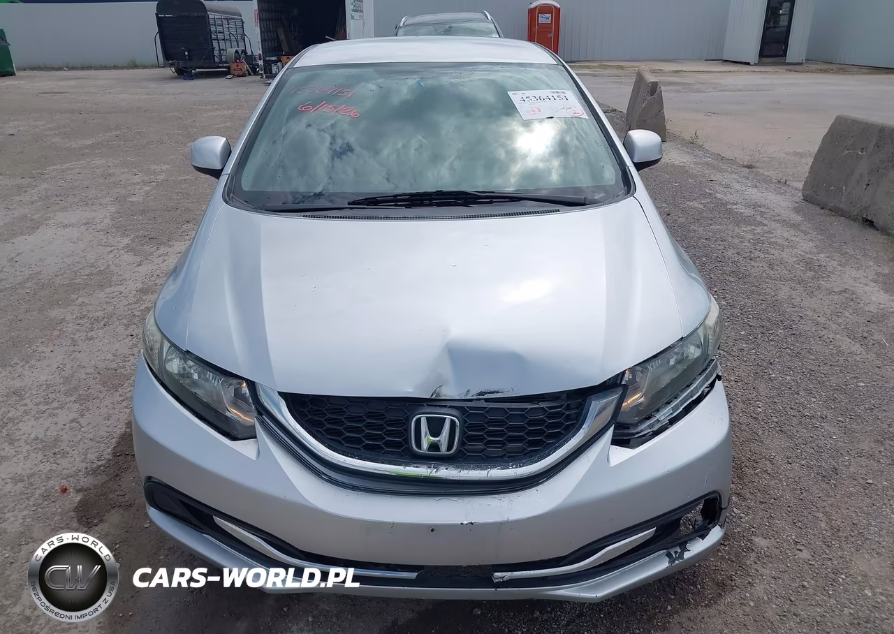 2013 Honda Civic Lx VIN:19XFB2F59DE093911 - 12