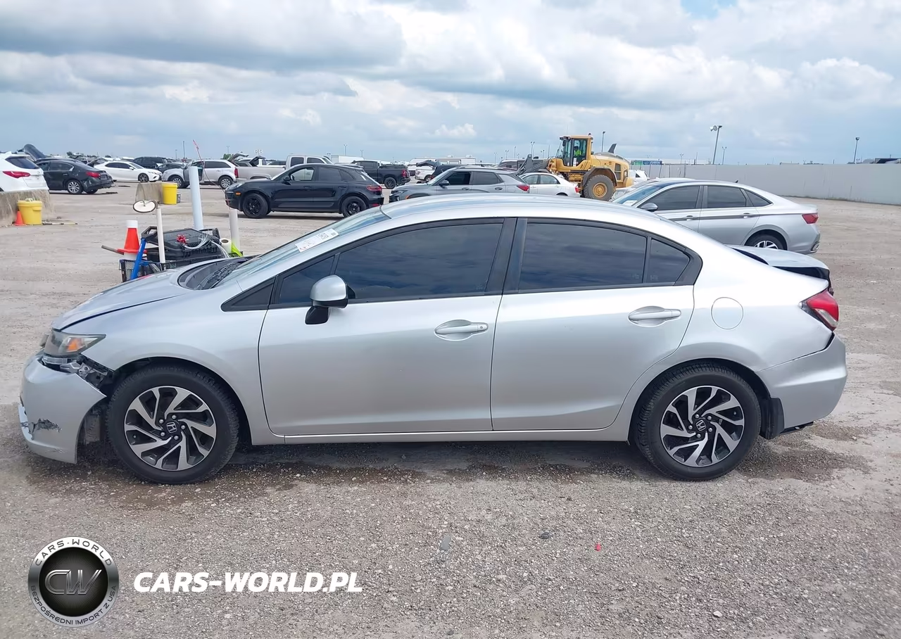 2013 Honda Civic Lx VIN:19XFB2F59DE093911 - 14