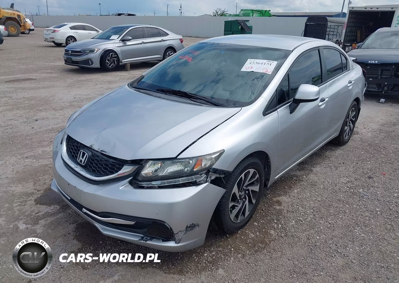 2013 Honda Civic Lx VIN:19XFB2F59DE093911 - 2