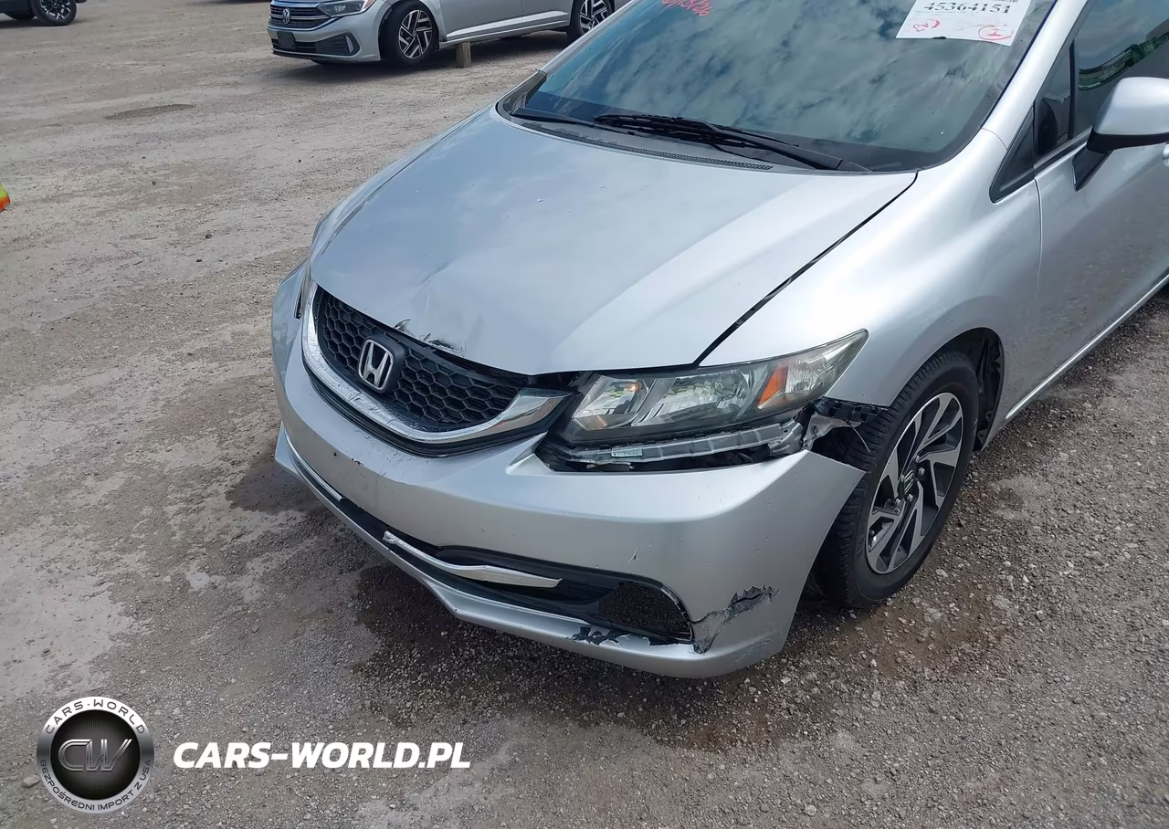 2013 Honda Civic Lx VIN:19XFB2F59DE093911 - 6
