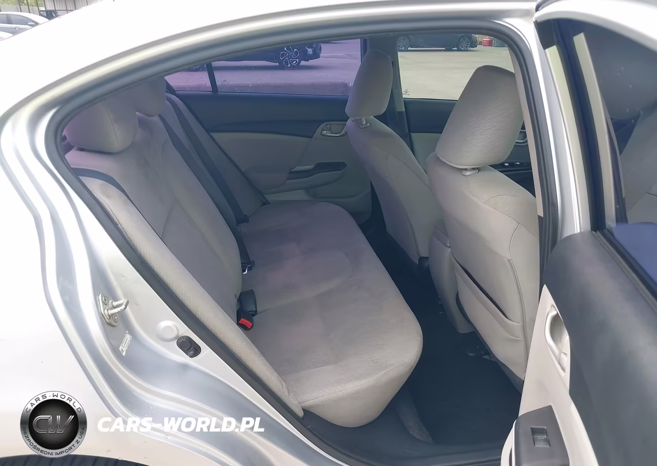 2013 Honda Civic Lx VIN:19XFB2F59DE093911 - 8