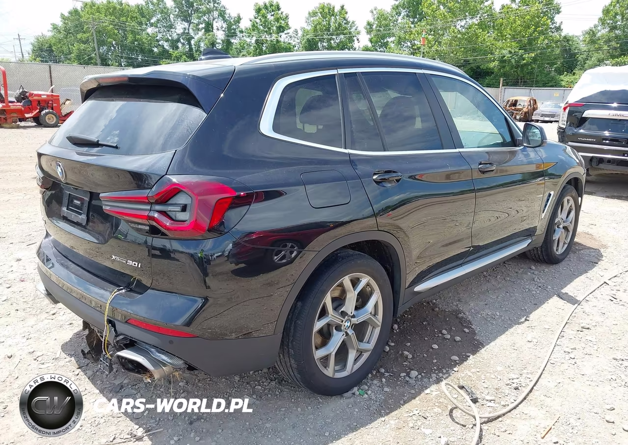 2022 BMW X3 xDrive30I VIN:5UX53DP08N9J37490 - 4
