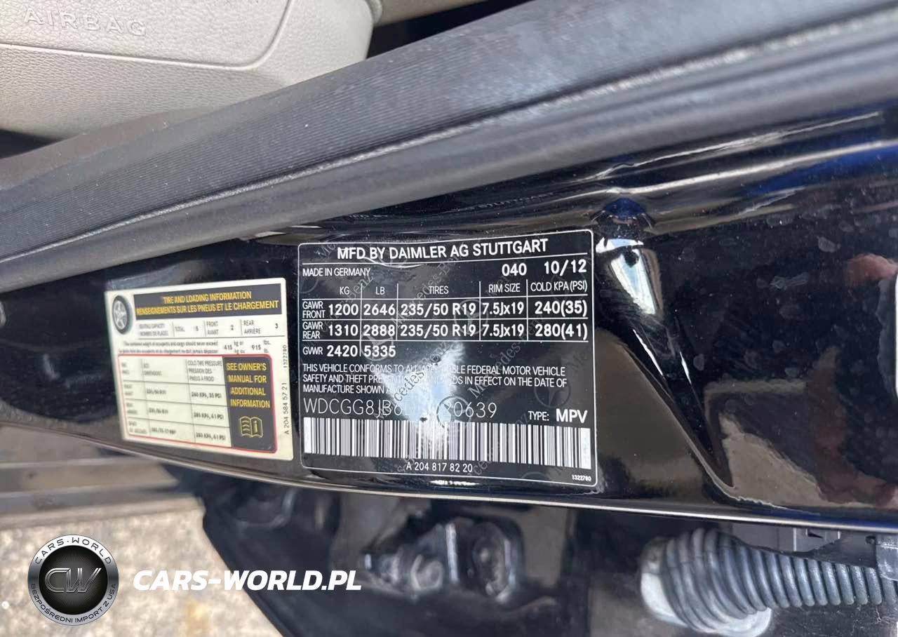 2013 Mercedes-Benz Glk 350 4Matic VIN:WDCGG8JB6DG020639 - 9