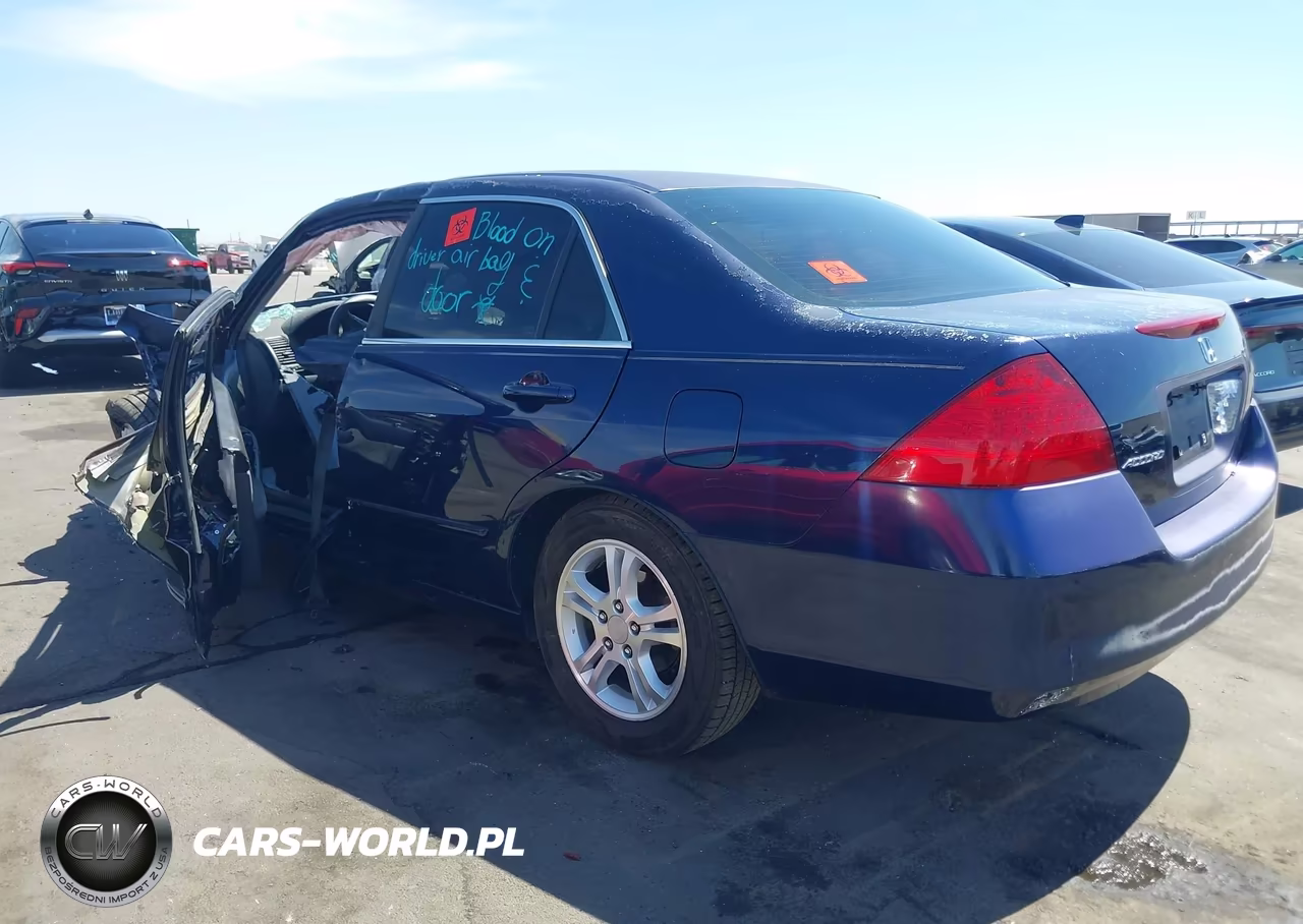2007 Honda Accord 2.4 Se VIN:1HGCM56317A119441 - 3