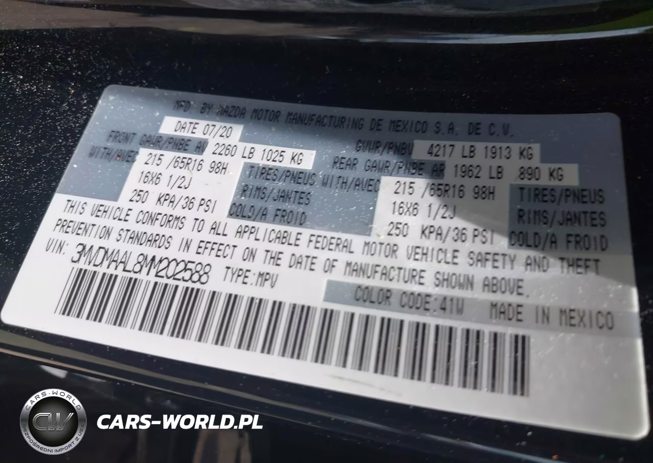 2021 Mazda Cx-30 2.5 S VIN:3MVDMAAL8MM202588 - 9