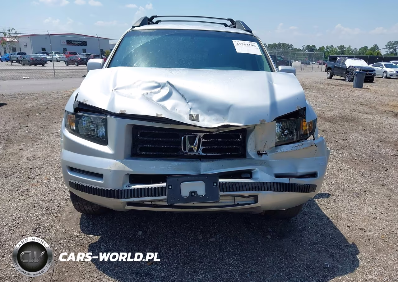 2007 Honda Ridgeline Rts VIN:2HJYK16447H527845 - 6