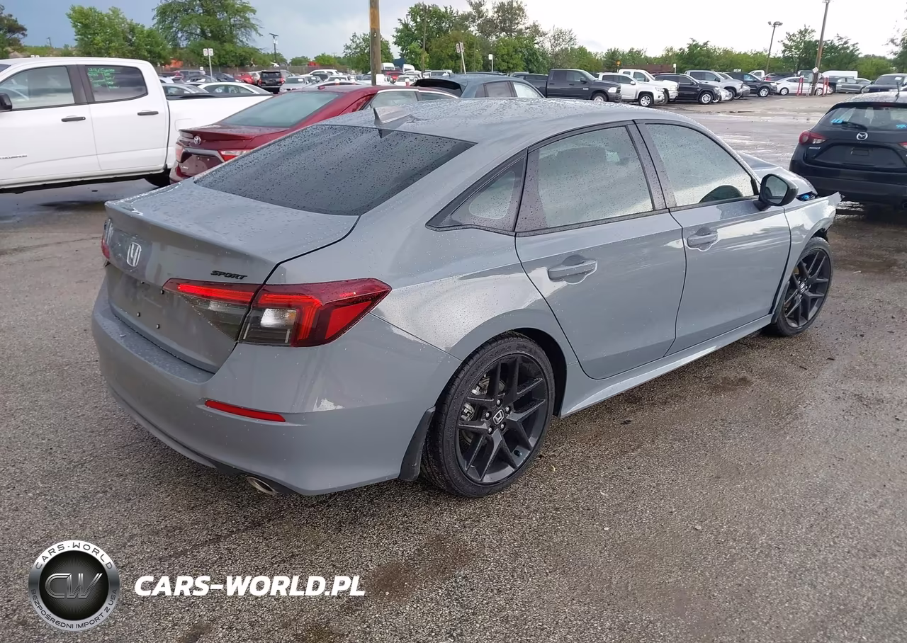 2026 Honda Civic Sport VIN:2HGFE2F59TH545867 - 4