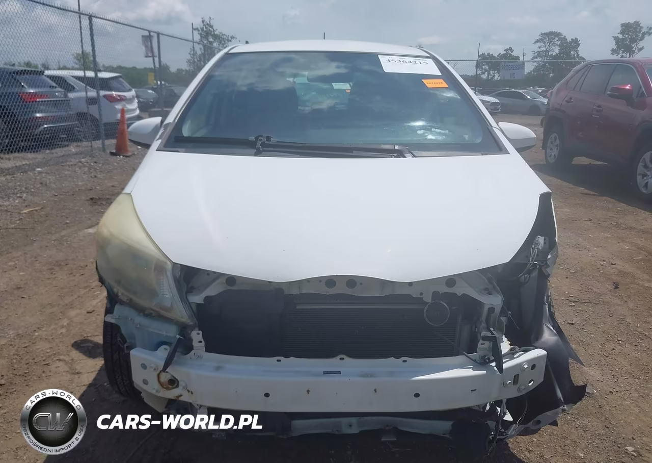 2012 Toyota Yaris Le VIN:JTDKTUD30CD523544 - 12