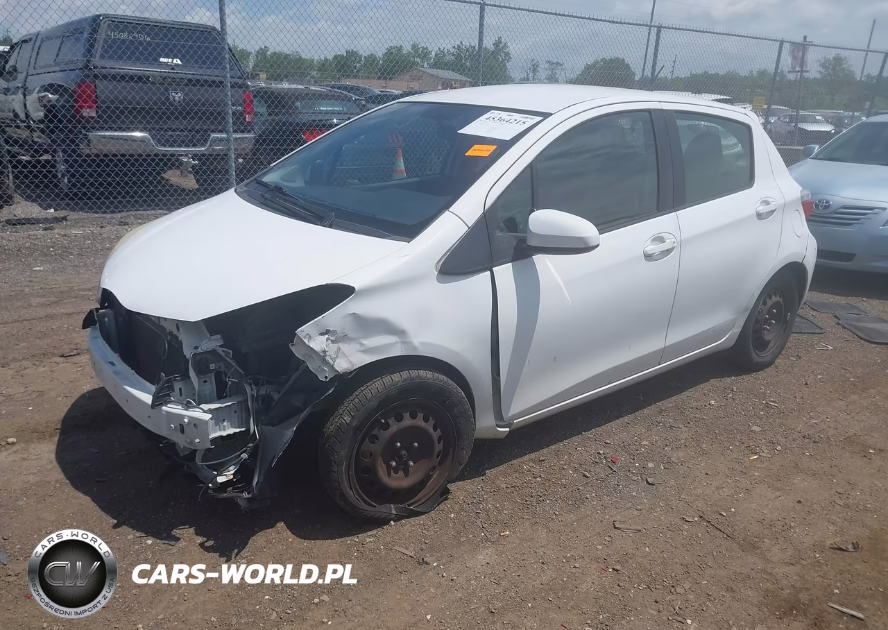 2012 Toyota Yaris Le VIN:JTDKTUD30CD523544 - 2