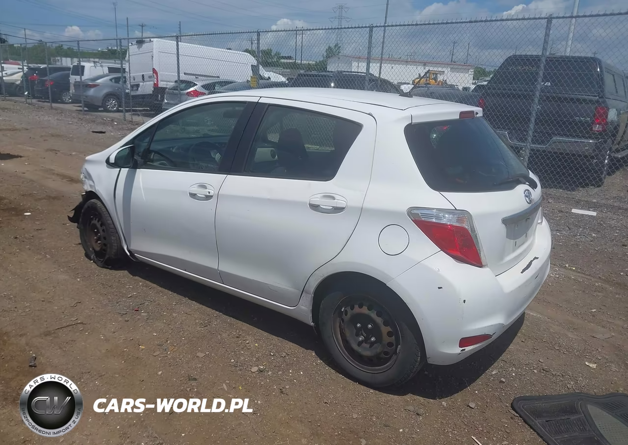 2012 Toyota Yaris Le VIN:JTDKTUD30CD523544 - 3