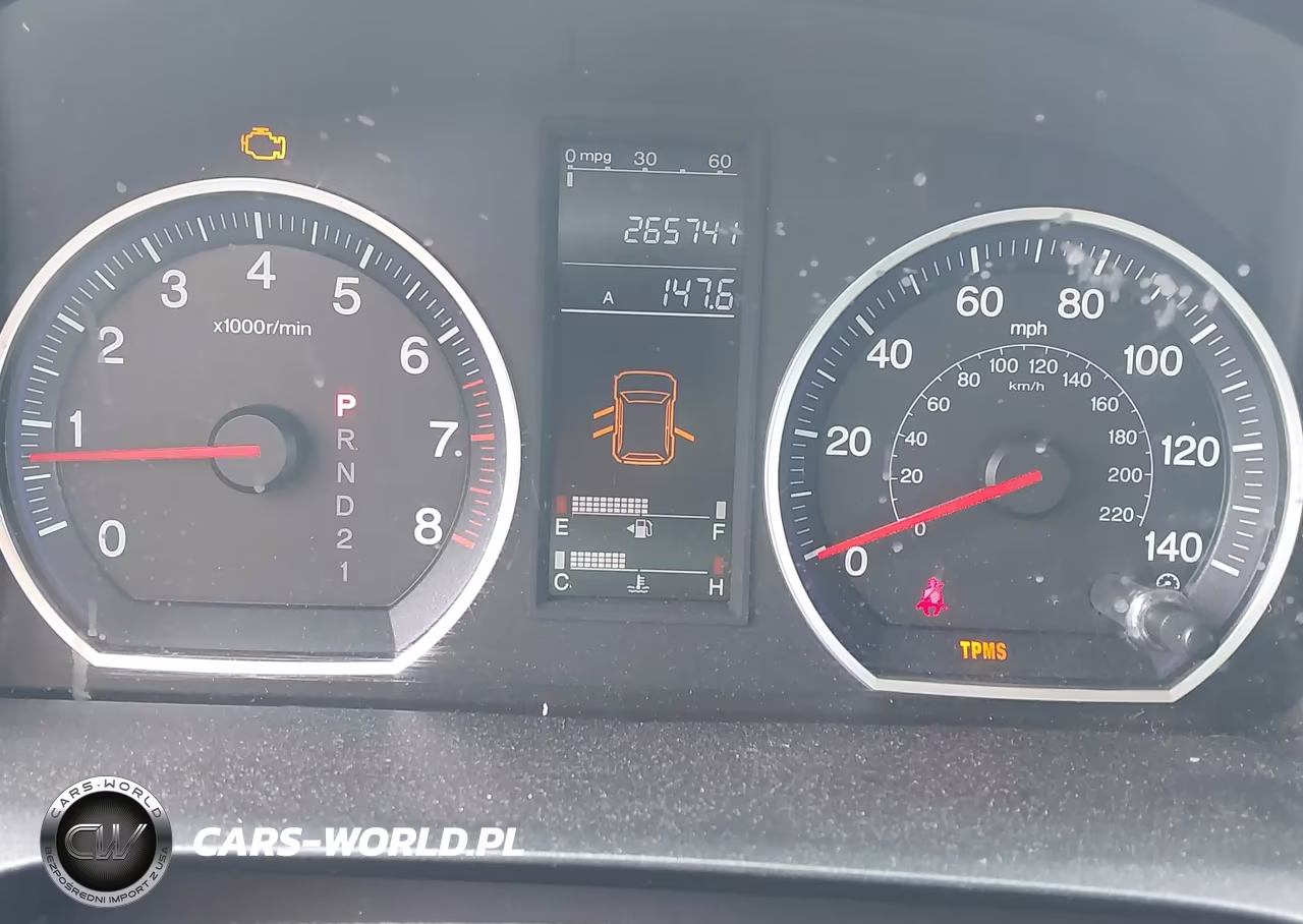2007 Honda Cr-V Lx VIN:JHLRE48337C029986 - 7