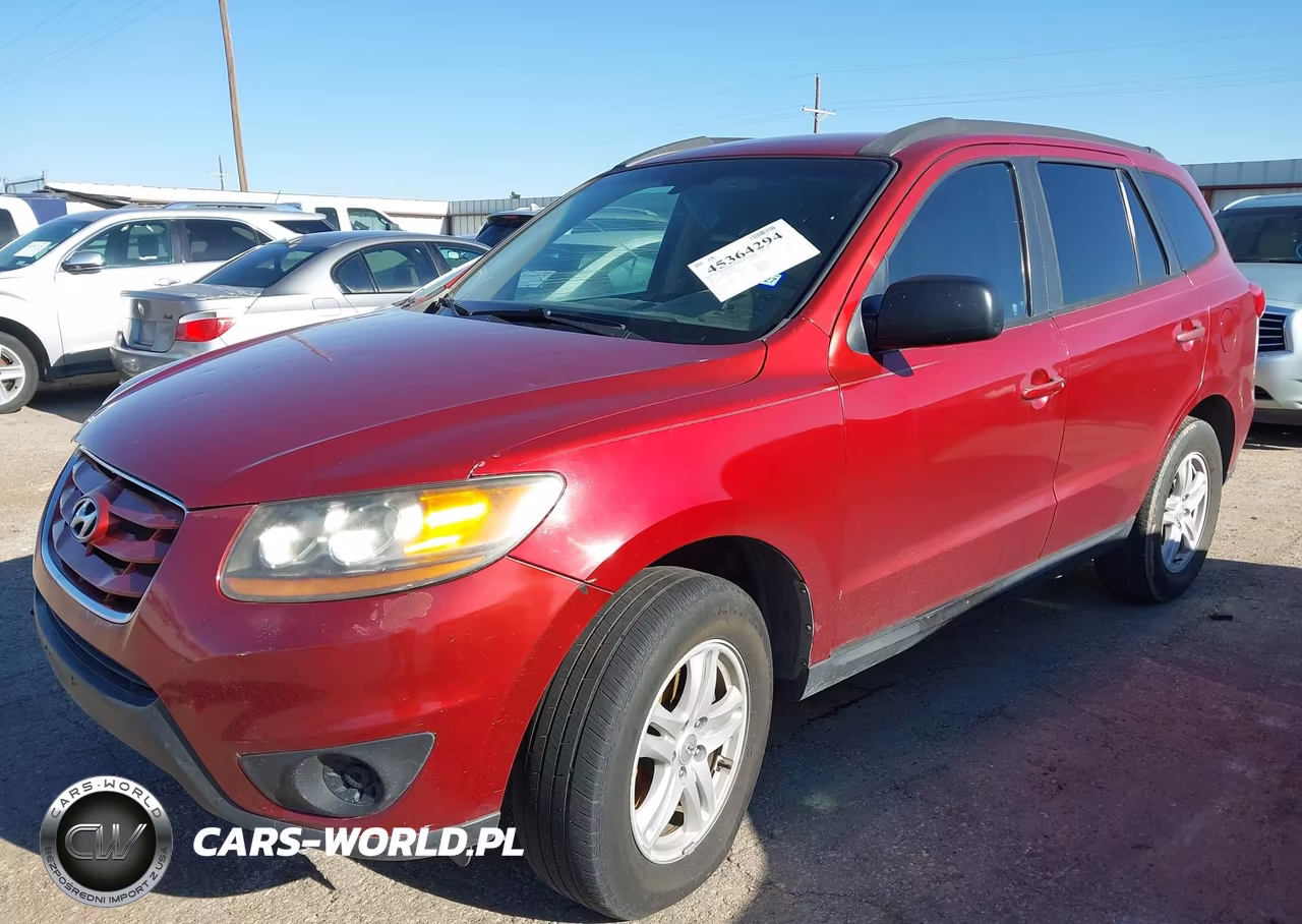 2010 Hyundai Santa Fe Gls VIN:5NMSG3AB0AH380495 - 2