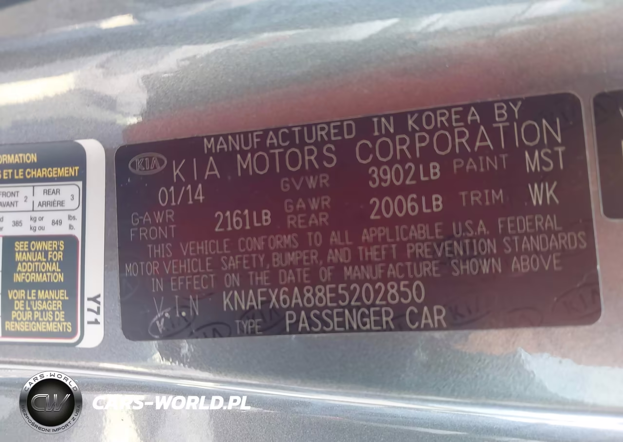 2014 Kia Forte Koup Ex VIN:KNAFX6A88E5202850 - 9